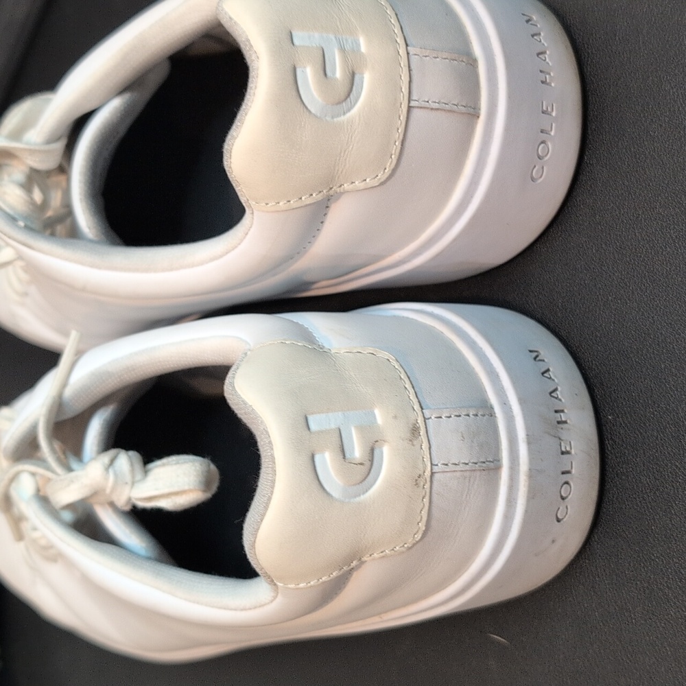 Cole Haan Grand 360 White Leather Daily Crosscut Sneakers Size 13 - Picture 6 of 8
